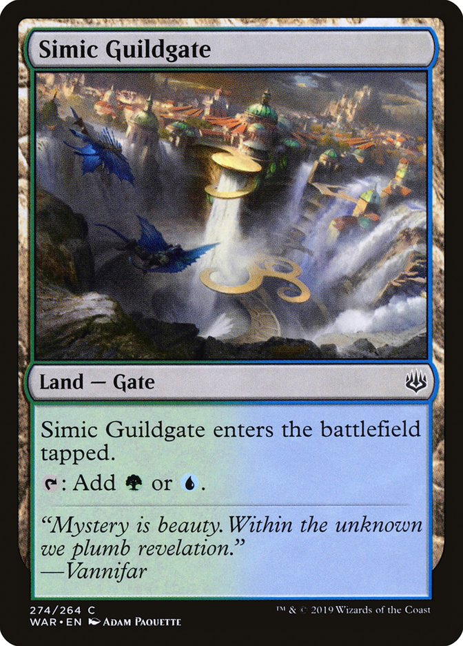 Simic Guildgate [War of the Spark] | Boutique FDB TCG