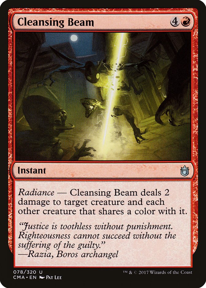 Cleansing Beam [Commander Anthology] | Boutique FDB TCG