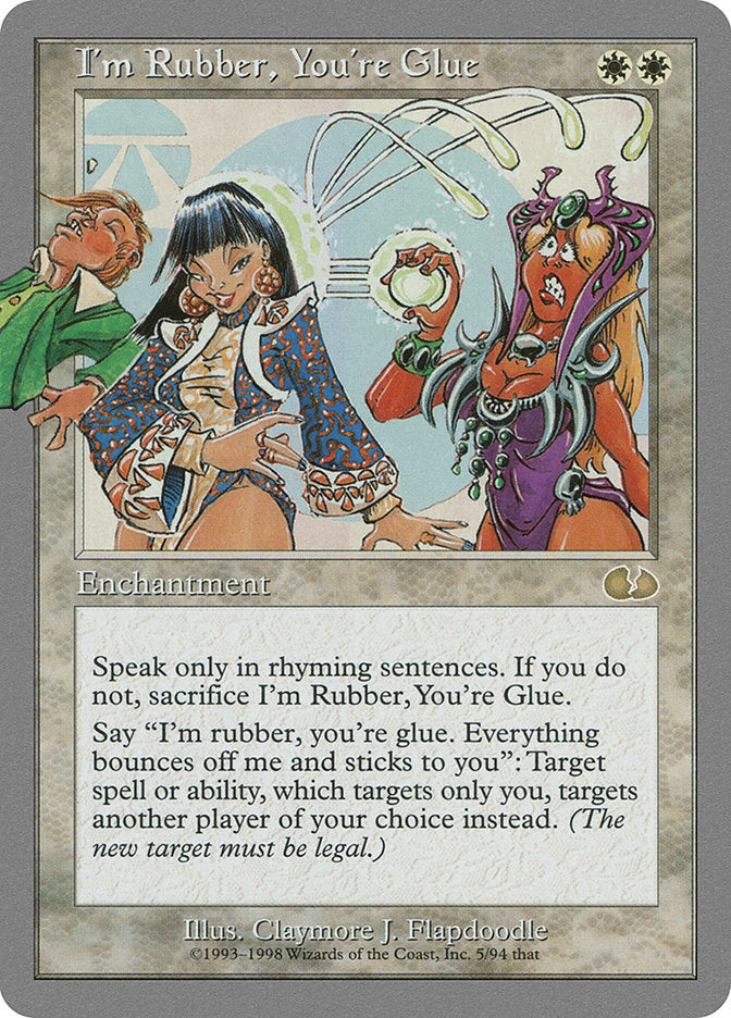 I'm Rubber, You're Glue [Unglued] | Boutique FDB TCG