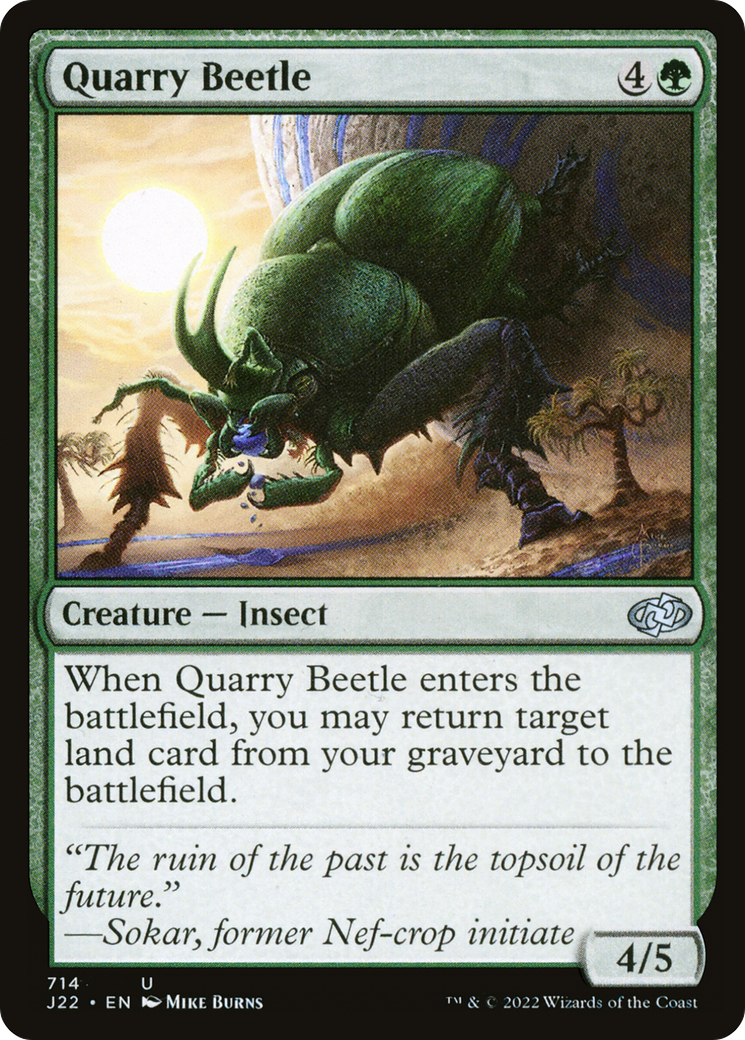 Quarry Beetle [Jumpstart 2022] | Boutique FDB TCG