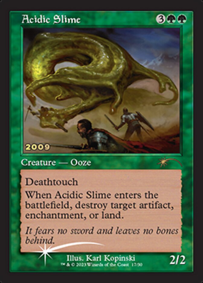 Acidic Slime [30th Anniversary Promos] | Boutique FDB TCG