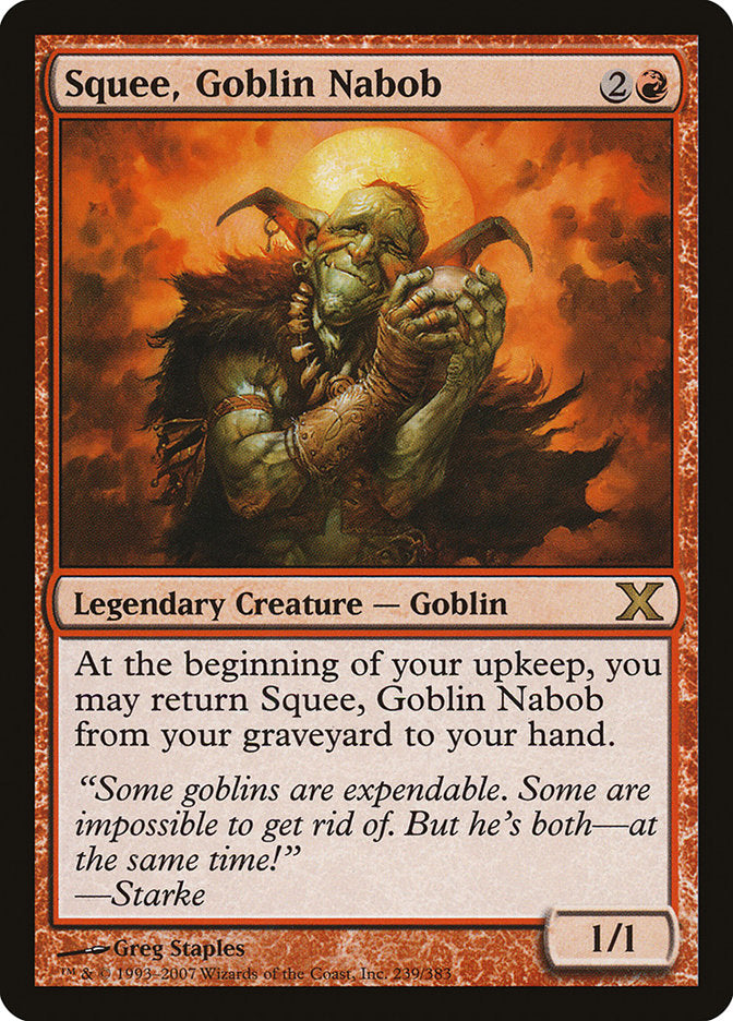 Squee, Goblin Nabob [Tenth Edition] | Boutique FDB TCG