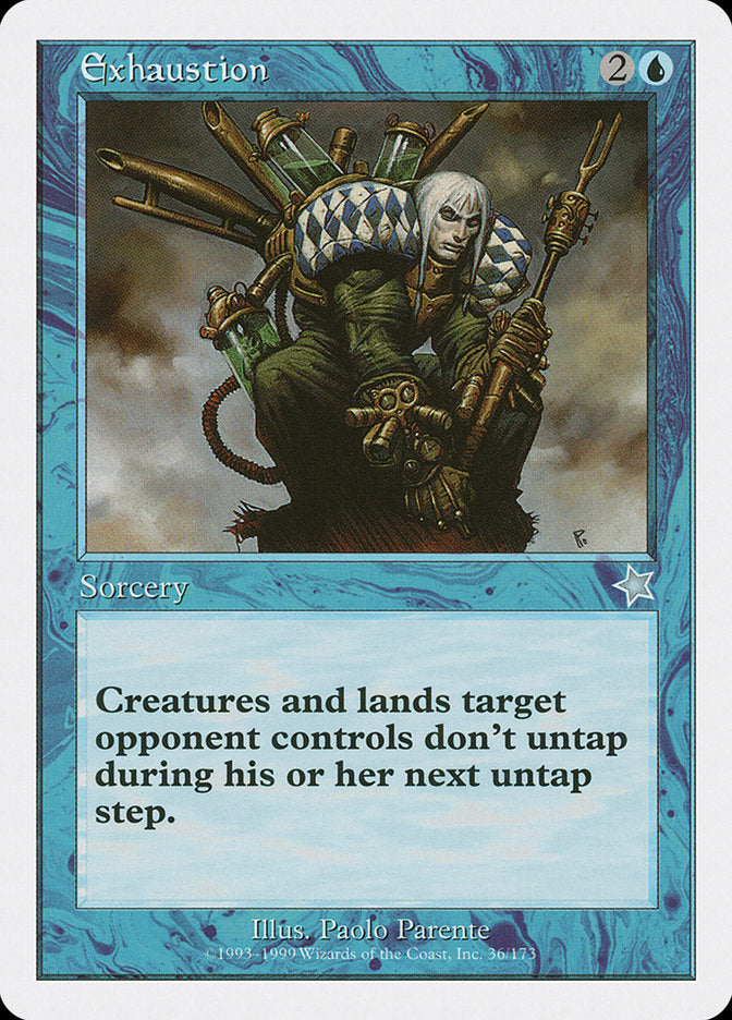 Exhaustion [Starter 1999] | Boutique FDB TCG