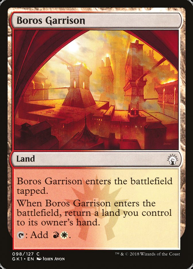 Boros Garrison [Guilds of Ravnica Guild Kit] | Boutique FDB TCG