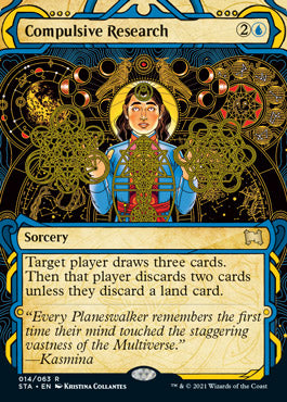 Compulsive Research (Foil Etched) [Strixhaven: School of Mages Mystical Archive] | Boutique FDB TCG