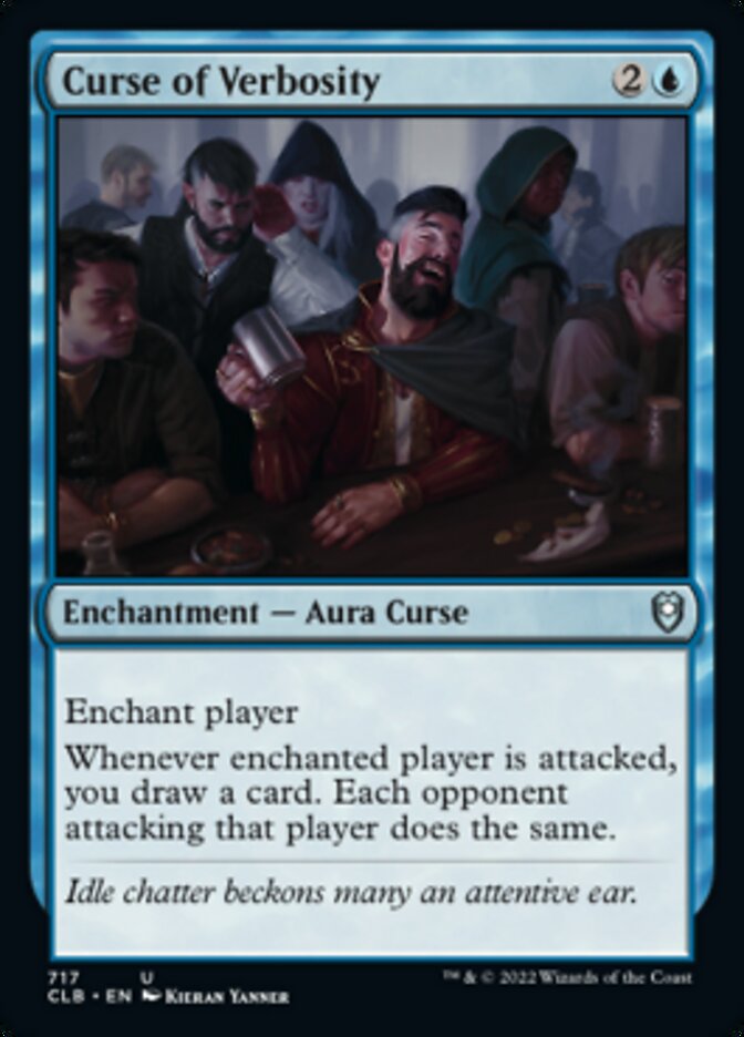 Curse of Verbosity [Commander Legends: Battle for Baldur's Gate] | Boutique FDB TCG