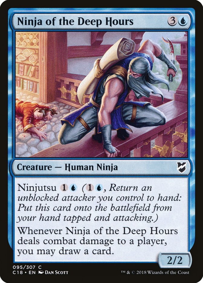 Ninja of the Deep Hours [Commander 2018] | Boutique FDB TCG