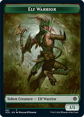 Elf Warrior // Cat Beast Double-Sided Token [Starter Commander Decks] | Boutique FDB TCG