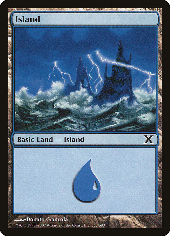 Island (368) [Tenth Edition] | Boutique FDB TCG