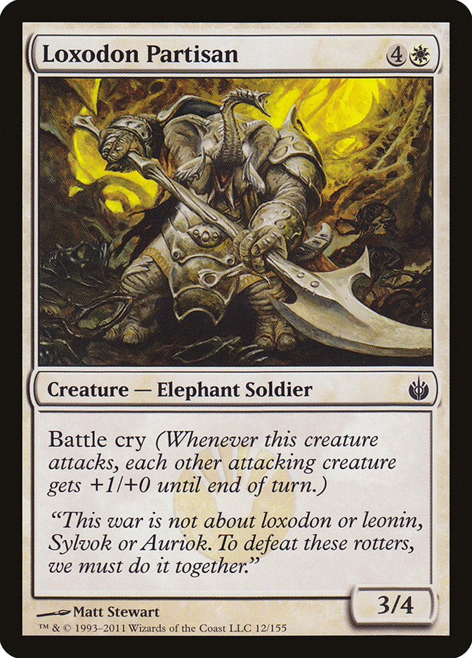 Loxodon Partisan [Mirrodin Besieged] | Boutique FDB TCG