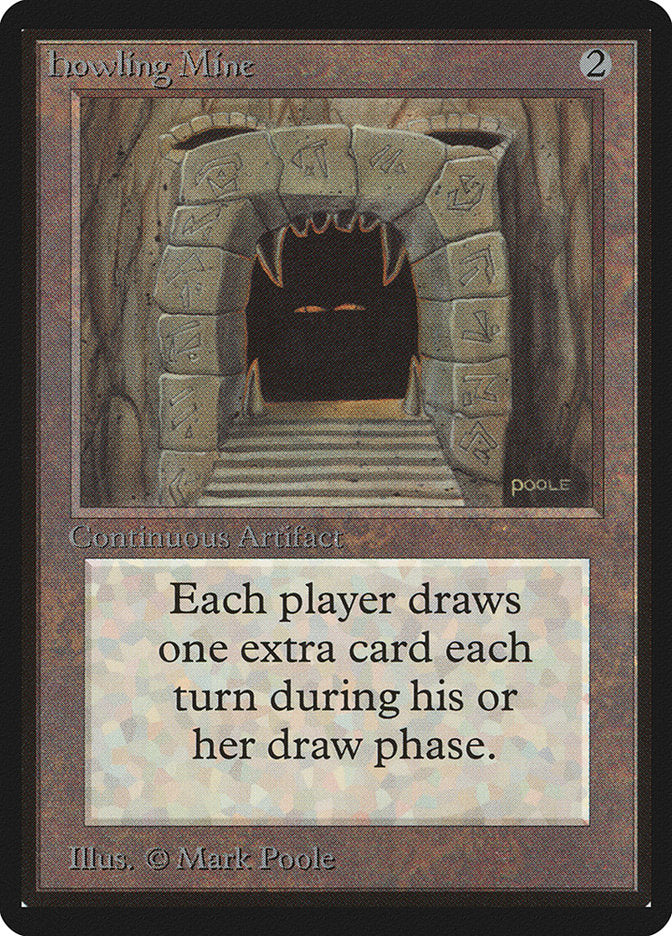 Howling Mine [Beta Edition] | Boutique FDB TCG