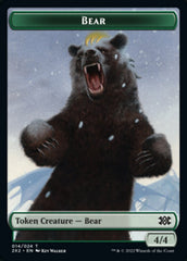 Bear // Angel Double-Sided Token [Double Masters 2022 Tokens] | Boutique FDB TCG