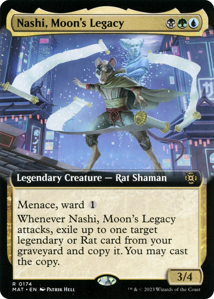 Nashi, Moon's Legacy (Extended Art) [March of the Machine: The Aftermath] | Boutique FDB TCG