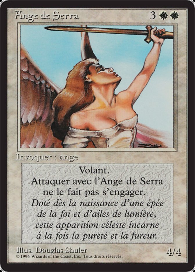 Serra Angel [Foreign Black Border] | Boutique FDB TCG