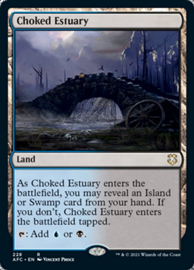 Choked Estuary [Dungeons & Dragons: Adventures in the Forgotten Realms Commander] | Boutique FDB TCG
