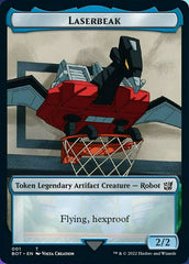 Powerstone // Laserbeak Double-Sided Token [The Brothers' War Tokens] | Boutique FDB TCG