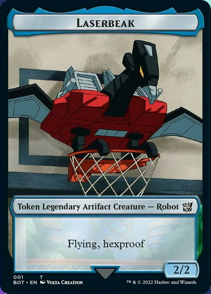 Laserbeak [Transformers Tokens] | Boutique FDB TCG