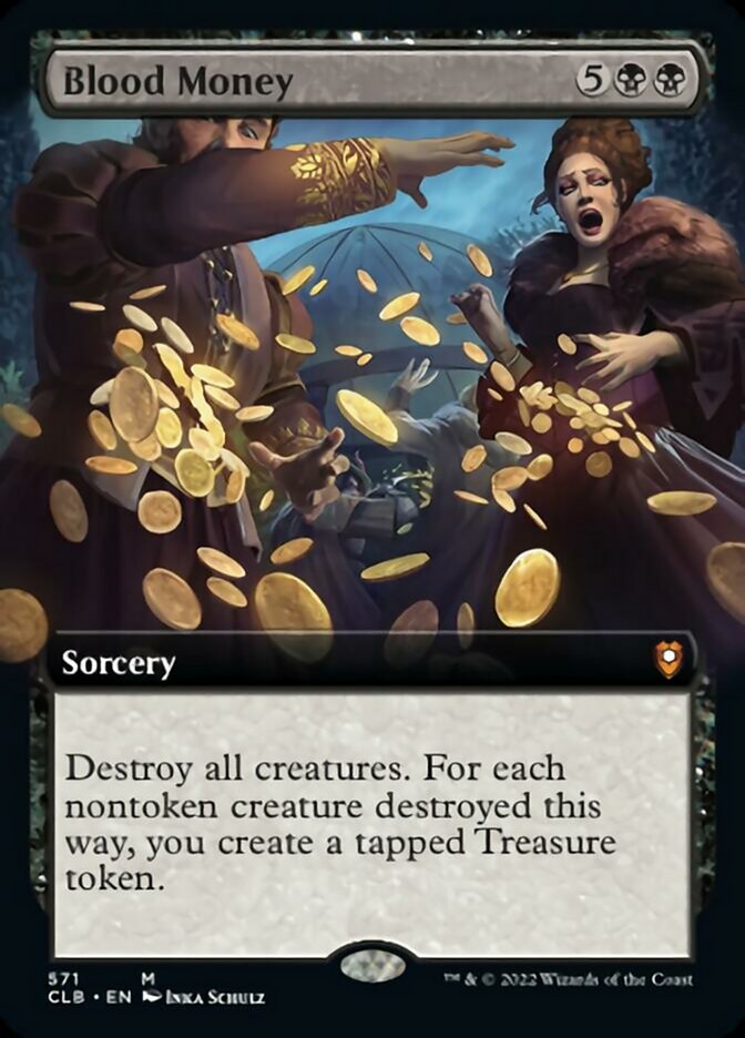 Blood Money (Extended Art) [Commander Legends: Battle for Baldur's Gate] | Boutique FDB TCG