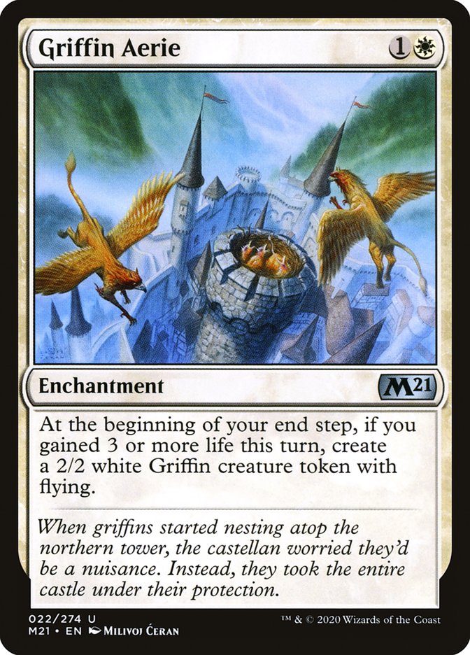 Griffin Aerie [Core Set 2021] | Boutique FDB TCG