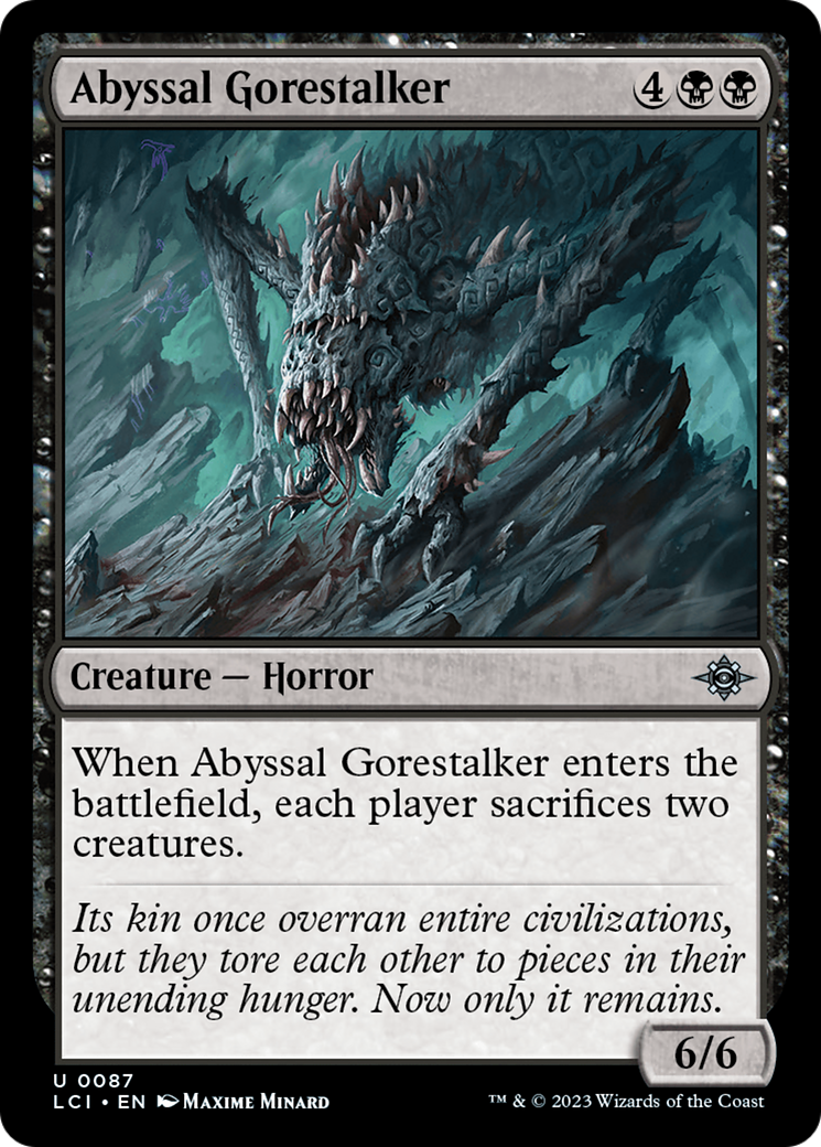 Abyssal Gorestalker [The Lost Caverns of Ixalan] | Boutique FDB TCG