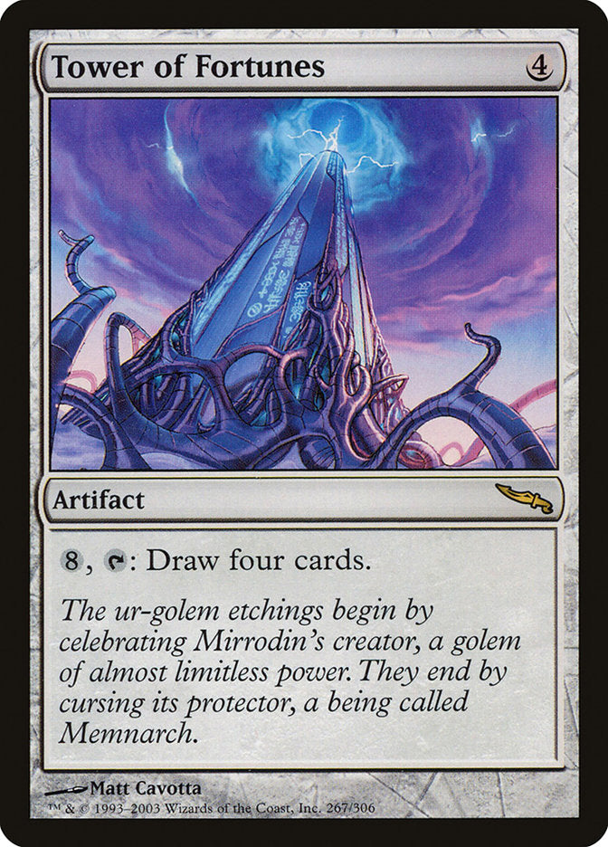 Tower of Fortunes [Mirrodin] | Boutique FDB TCG