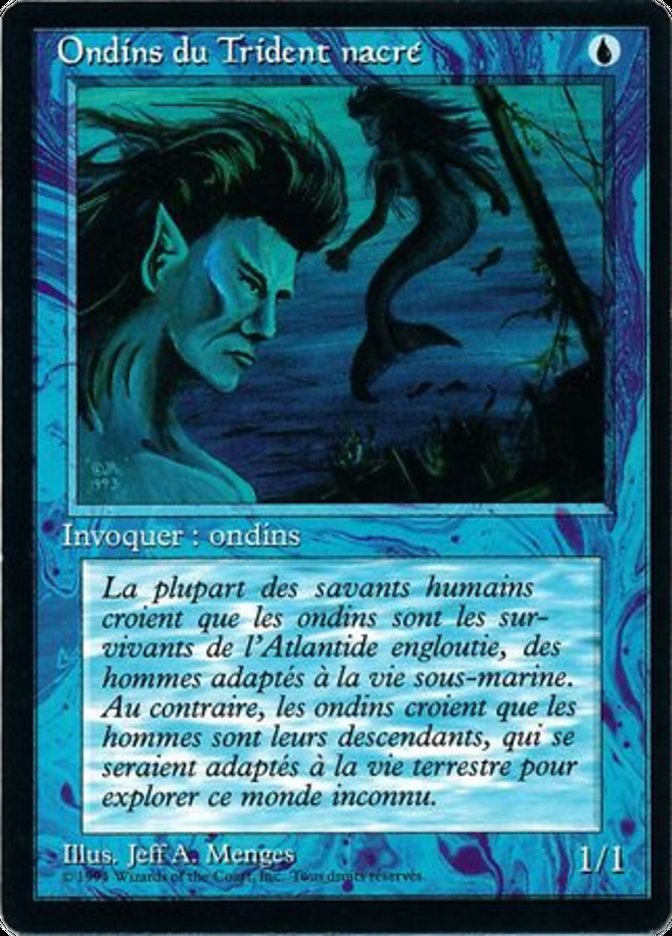 Merfolk of the Pearl Trident [Foreign Black Border] | Boutique FDB TCG