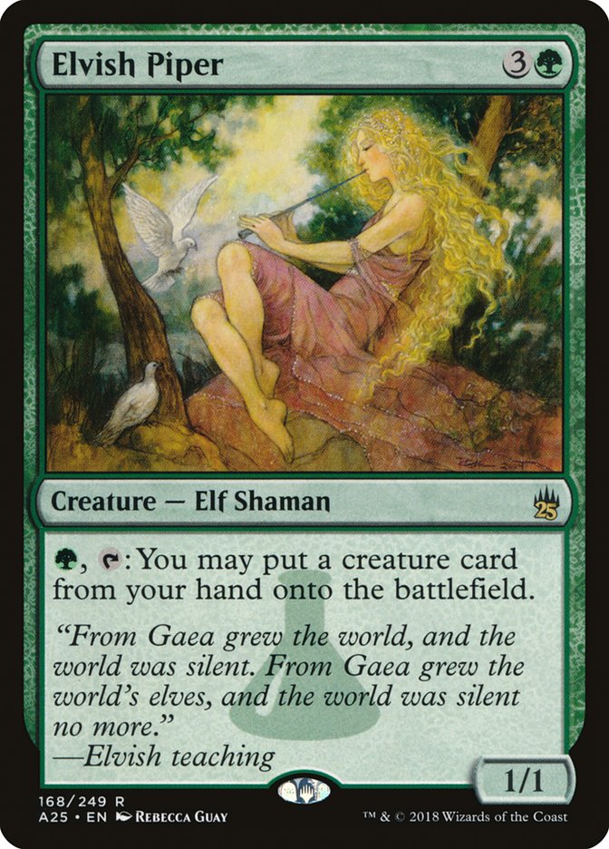 Elvish Piper [Masters 25] | Boutique FDB TCG