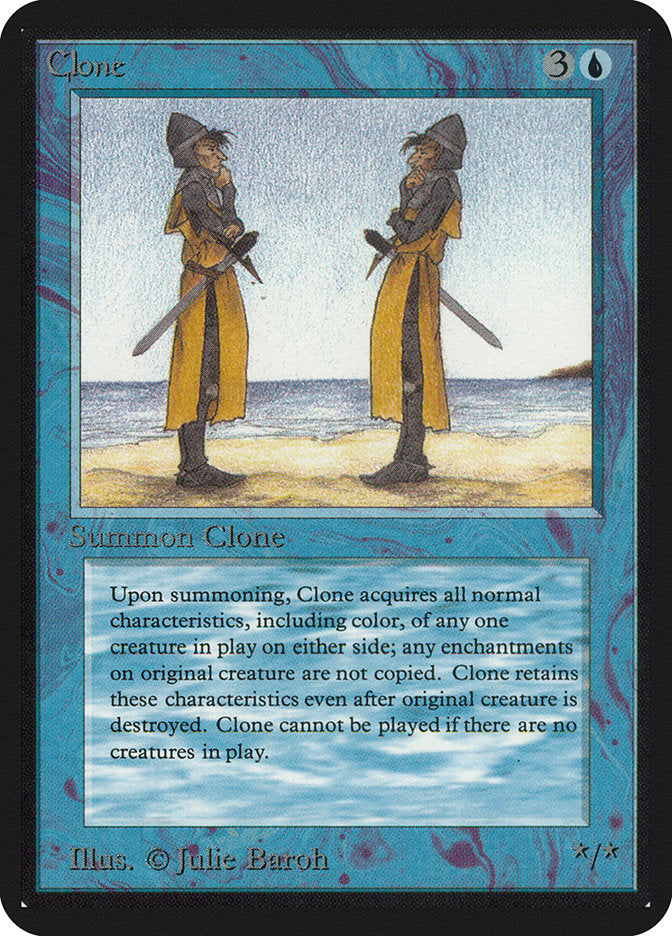 Clone [Alpha Edition] | Boutique FDB TCG