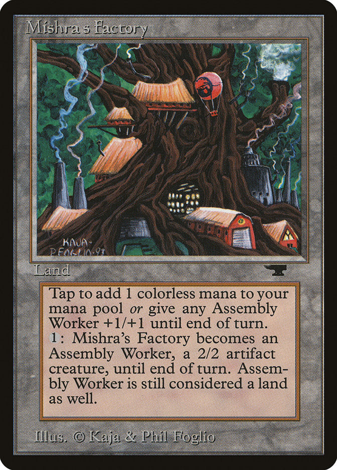 Mishra's Factory (Dark Green Background) [Antiquities] | Boutique FDB TCG