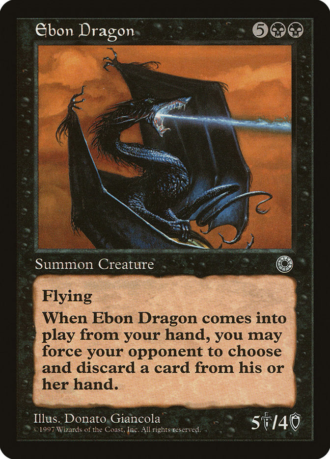 Ebon Dragon [Portal] | Boutique FDB TCG