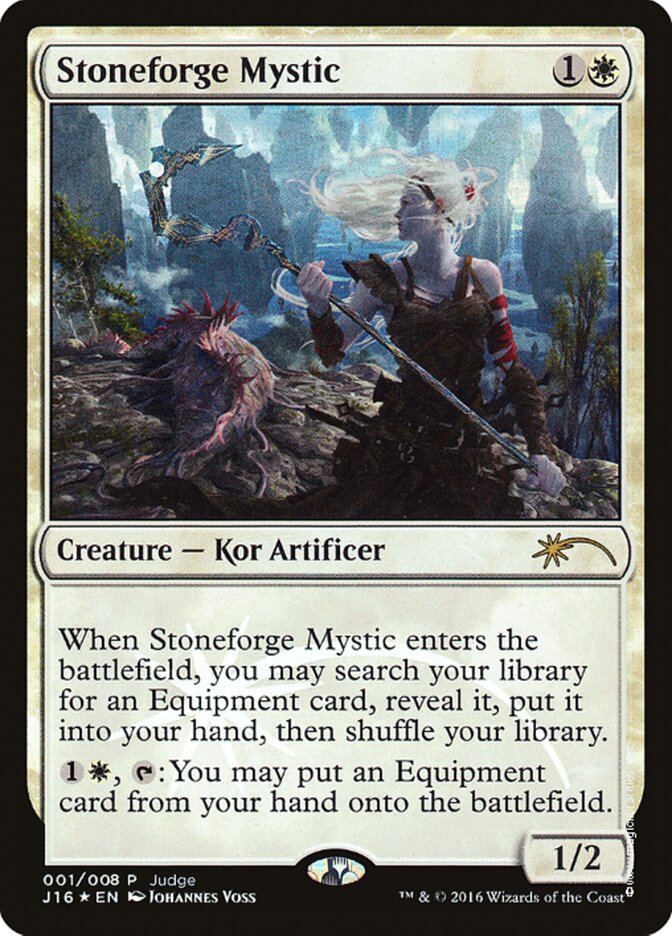 Stoneforge Mystic [Judge Gift Cards 2016] | Boutique FDB TCG
