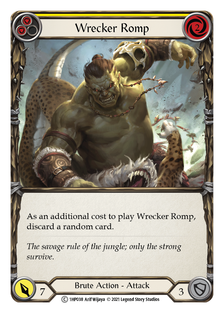 Wrecker Romp (Yellow) [1HP038] (History Pack 1) | Boutique FDB TCG