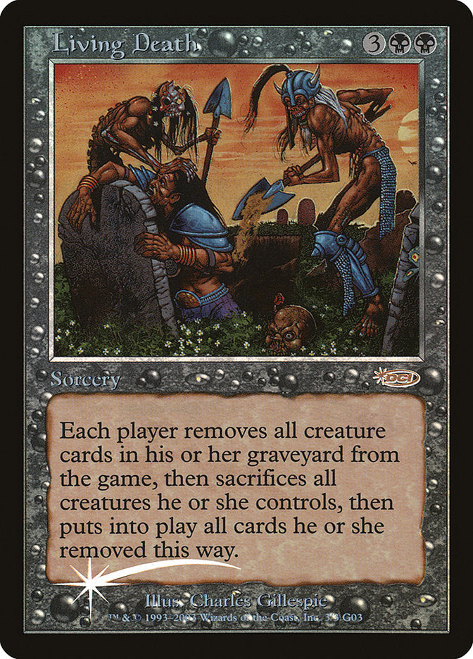 Living Death [Judge Gift Cards 2003] | Boutique FDB TCG