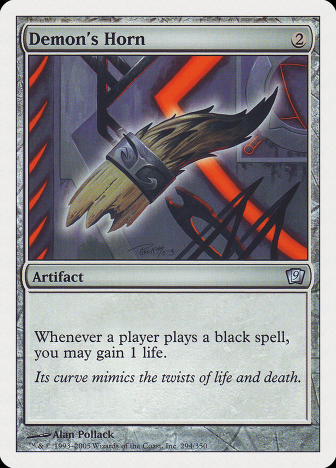 Demon's Horn [Ninth Edition] | Boutique FDB TCG