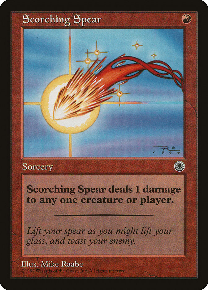 Scorching Spear [Portal] | Boutique FDB TCG