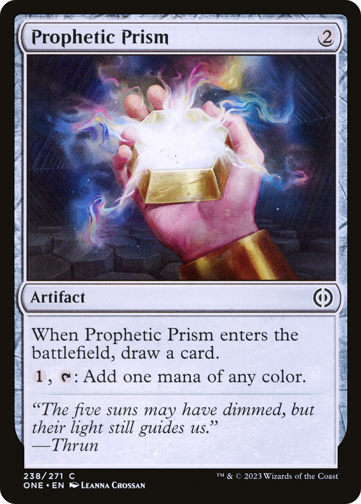 Prophetic Prism [Phyrexia: All Will Be One] | Boutique FDB TCG