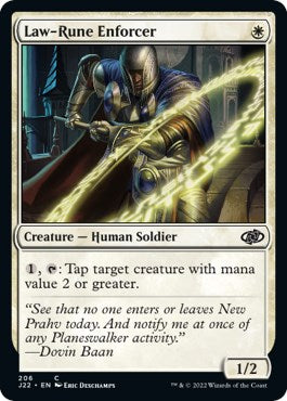 Law-Rune Enforcer [Jumpstart 2022] | Boutique FDB TCG