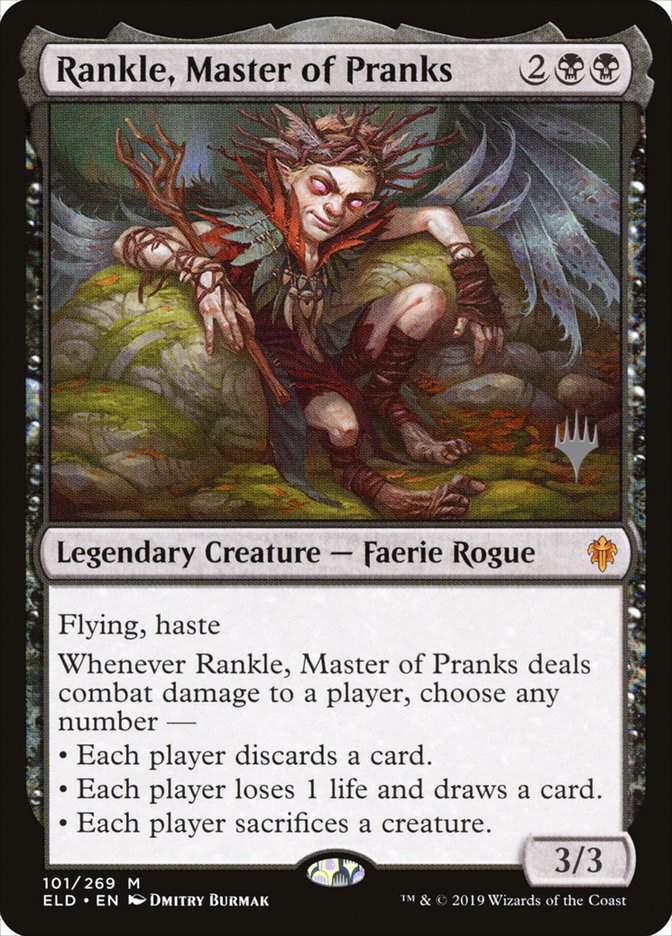 Rankle, Master of Pranks (Promo Pack) [Throne of Eldraine Promos] | Boutique FDB TCG