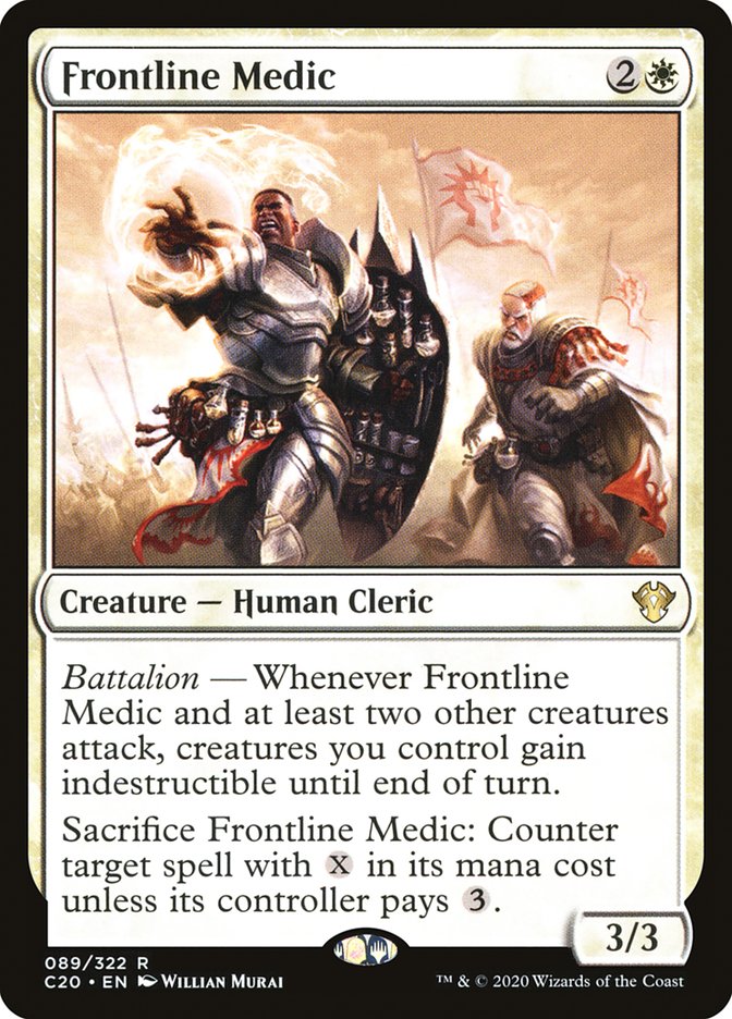 Frontline Medic [Commander 2020] | Boutique FDB TCG