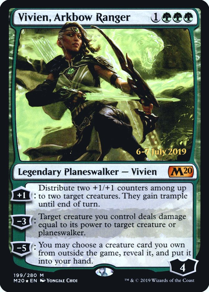 Vivien, Arkbow Ranger [Core Set 2020 Prerelease Promos] | Boutique FDB TCG