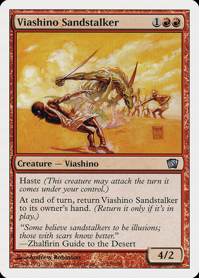 Viashino Sandstalker [Eighth Edition] | Boutique FDB TCG