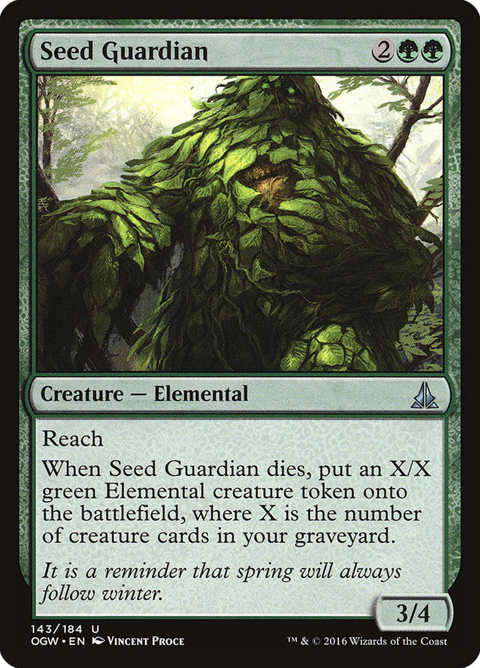 Seed Guardian [Oath of the Gatewatch] | Boutique FDB TCG
