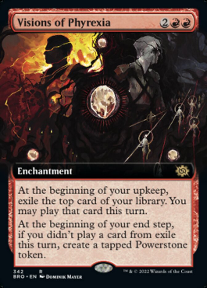 Visions of Phyrexia (Extended Art) [The Brothers' War] | Boutique FDB TCG