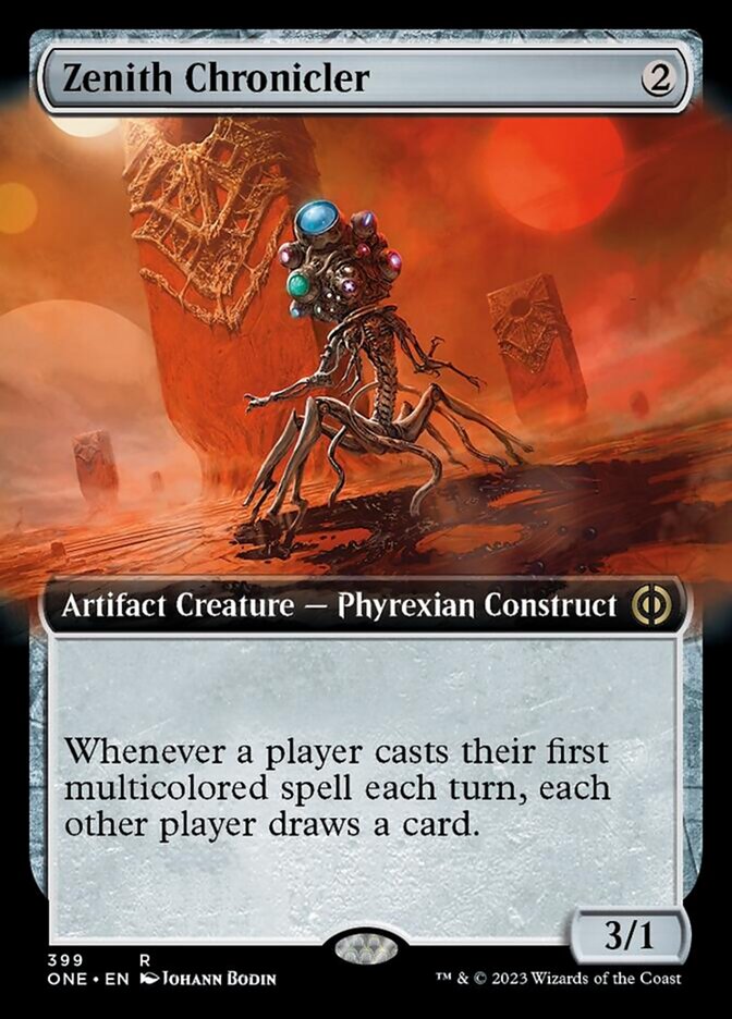 Zenith Chronicler (Extended Art) [Phyrexia: All Will Be One] | Boutique FDB TCG