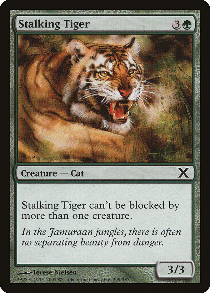 Stalking Tiger [Tenth Edition] | Boutique FDB TCG