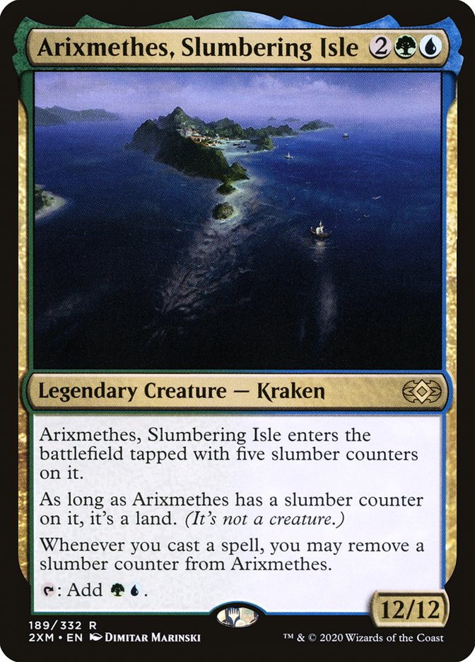 Arixmethes, Slumbering Isle [Double Masters] | Boutique FDB TCG