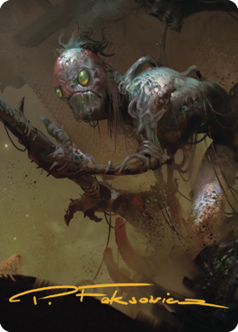 Mold Folk Art Card (Gold-Stamped Signature) [Commander Legends: Battle for Baldur's Gate Art Series] | Boutique FDB TCG