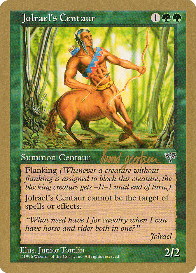 Jolrael's Centaur (Svend Geertsen) [World Championship Decks 1997] | Boutique FDB TCG