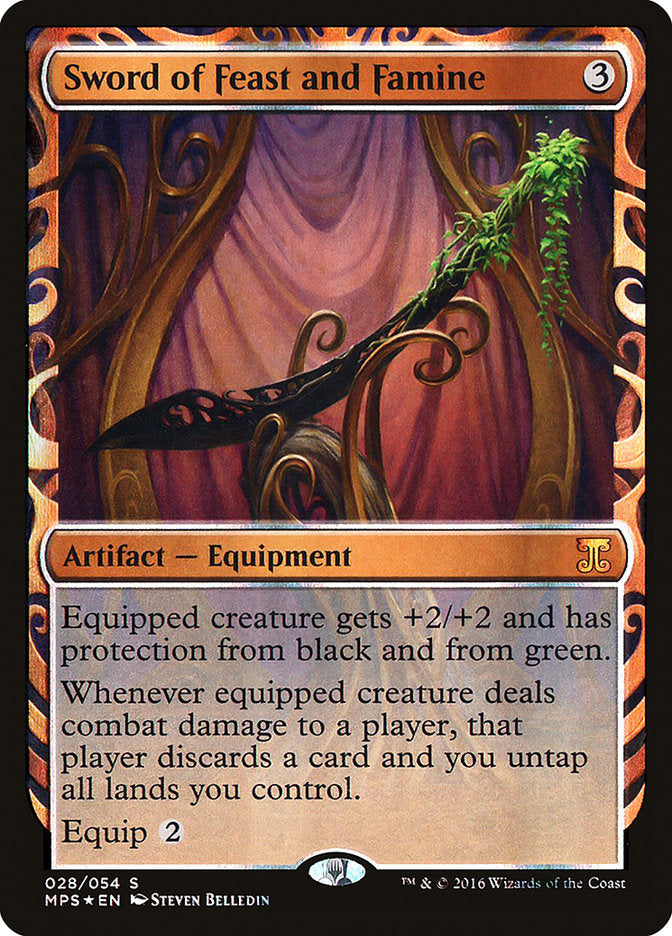 Sword of Feast and Famine [Kaladesh Inventions] | Boutique FDB TCG