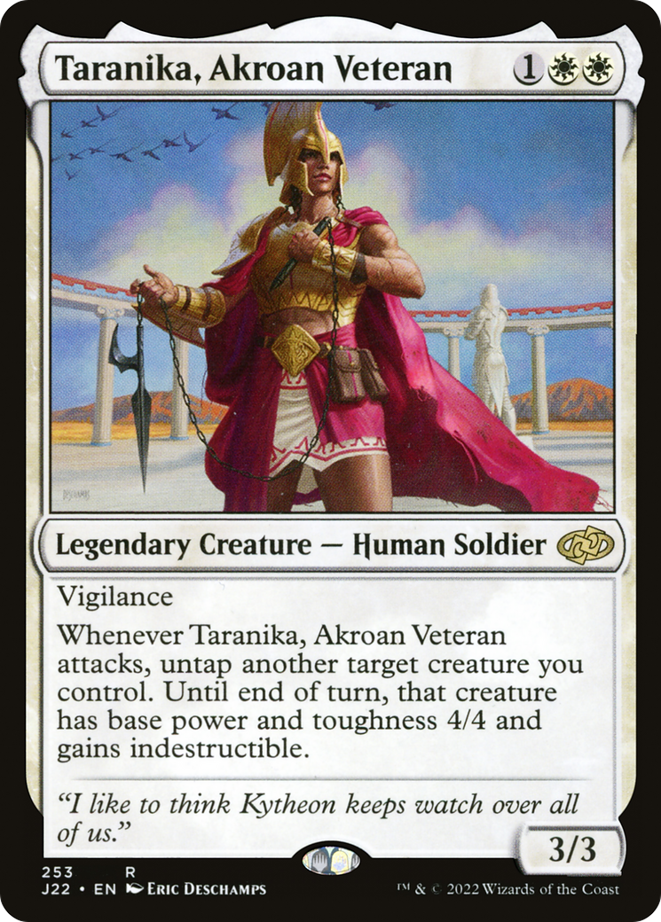 Taranika, Akroan Veteran [Jumpstart 2022] | Boutique FDB TCG